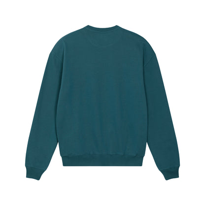 Core Heavy Organic Cotton Midnight Green Sweatshirt