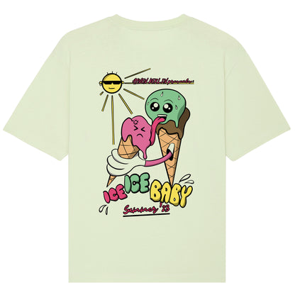 Ice Ice Baby Organic Cotton Light Mint T-Shirt