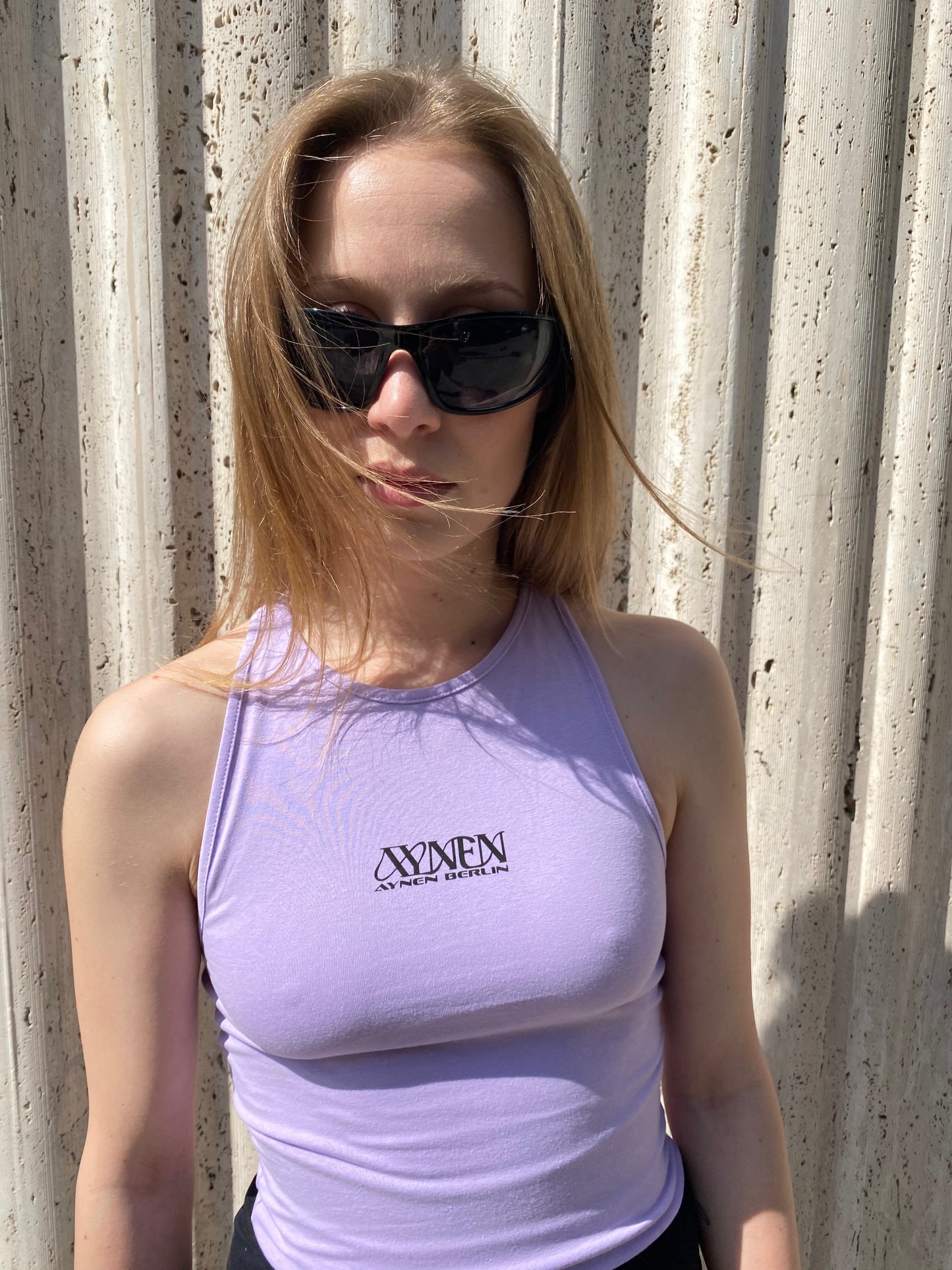 Cotton Lilac Tank Top