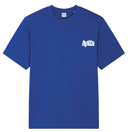 Baki Heavy Organic Cotton Deep Blue T-Shirt