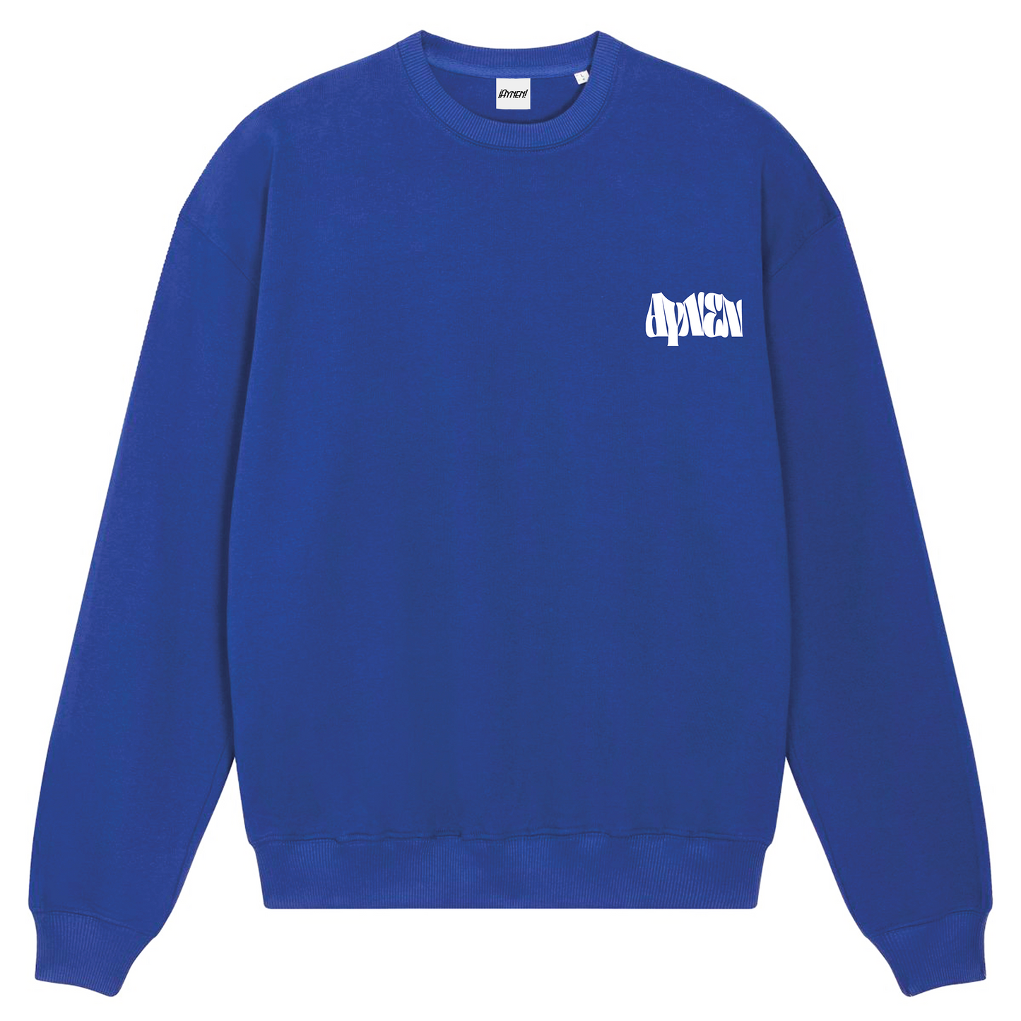 Core Heavy Organic Cotton Deep Blue Sweatshirt