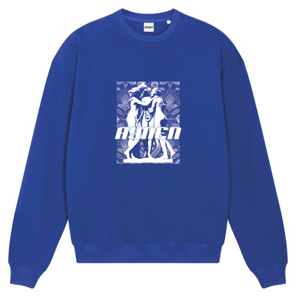 Ahi Heavy Organic Cotton Deep Blue Sweatshirt