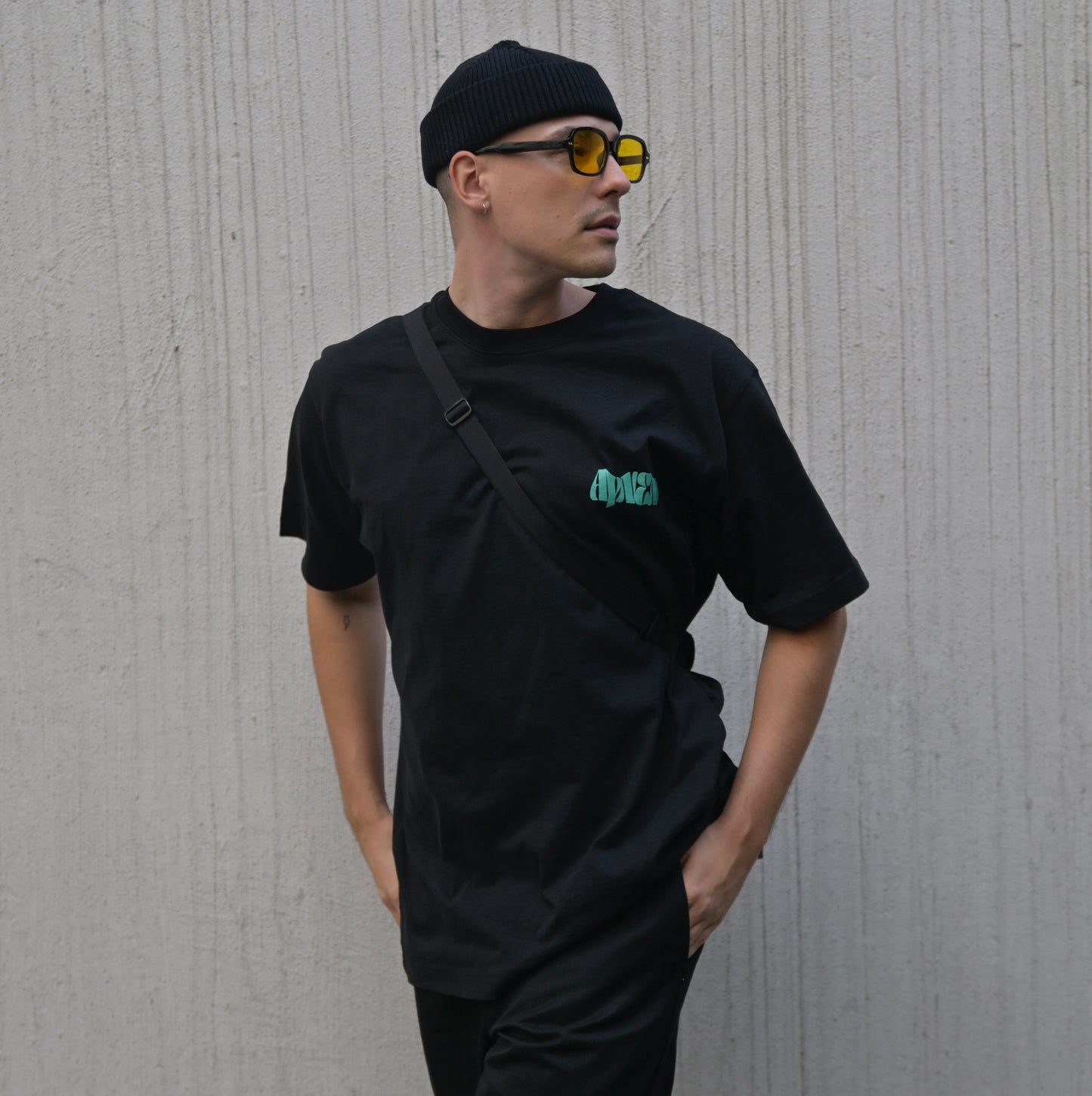 Core Heavy Organic Cotton Black T-Shirt