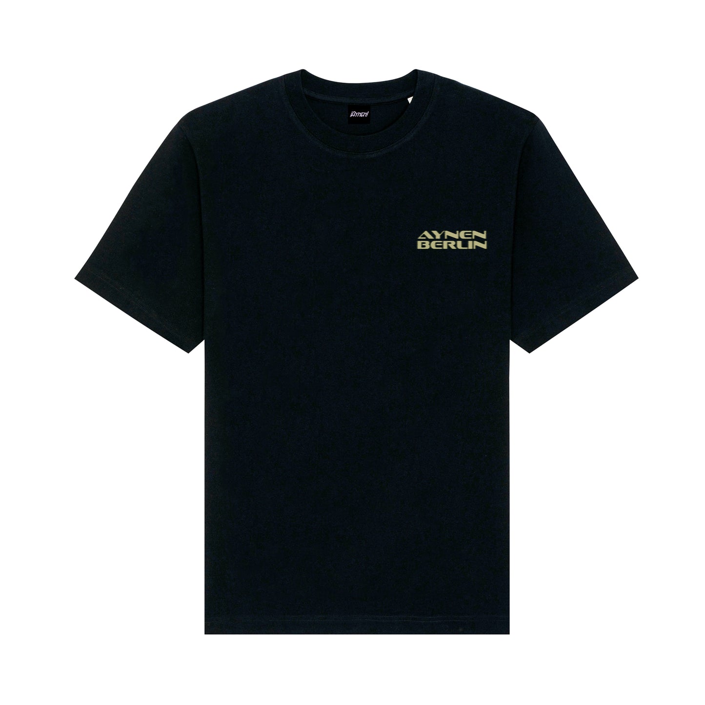 Kaos Heavy Organic Cotton Black T-Shirt