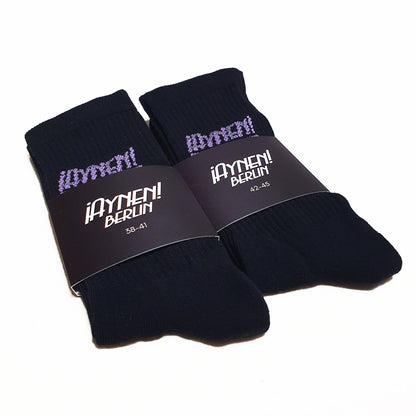 Granada Black Socks